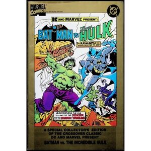 Batman vs The Incredible Hulk 1995 Gold Border Reprint 2nd Printing Joker FN